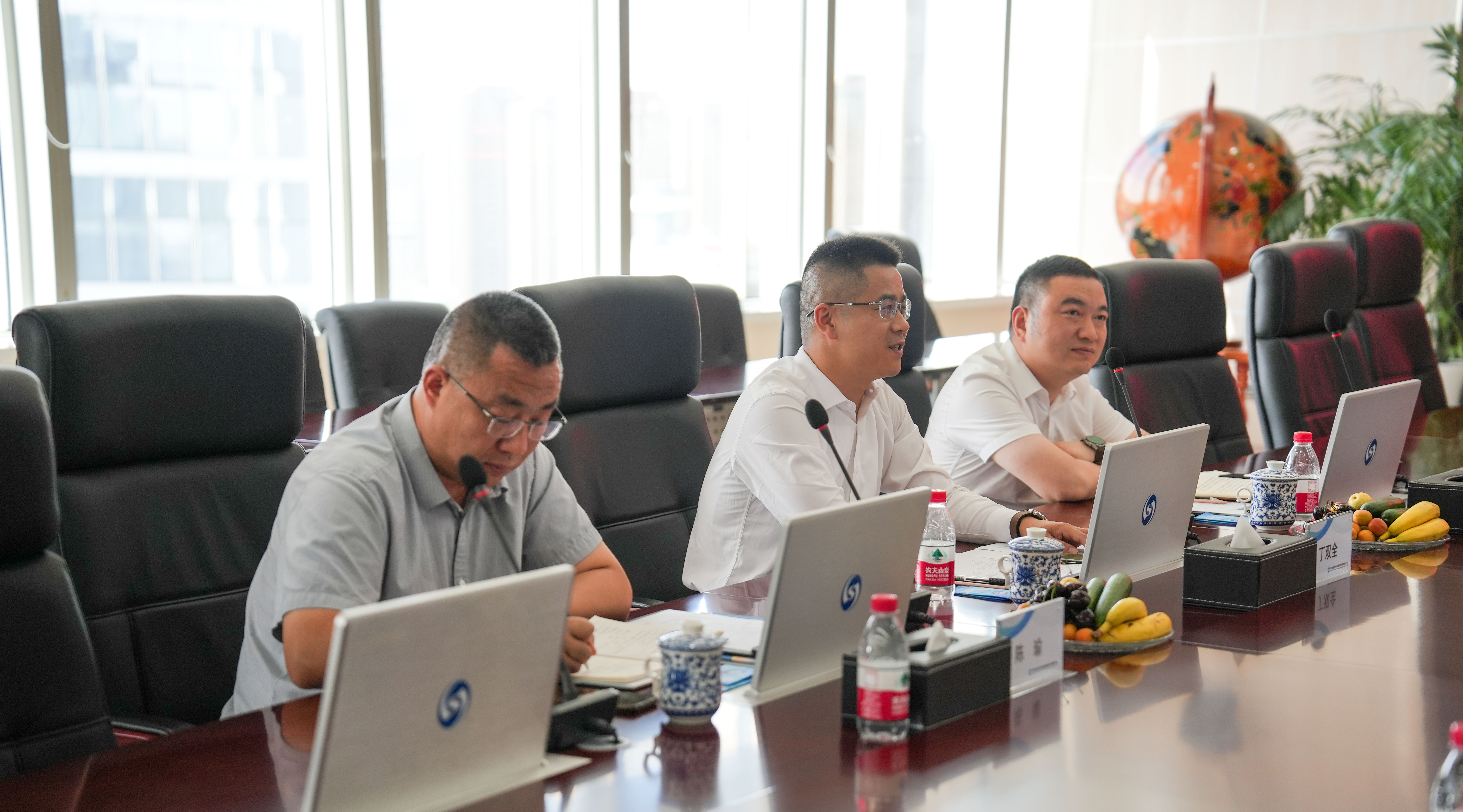 “博亿国际(中国)有限公司灿灿 一路向阳”——当阳市委常委、副市长丁双全一行莅临集团公司考察交流